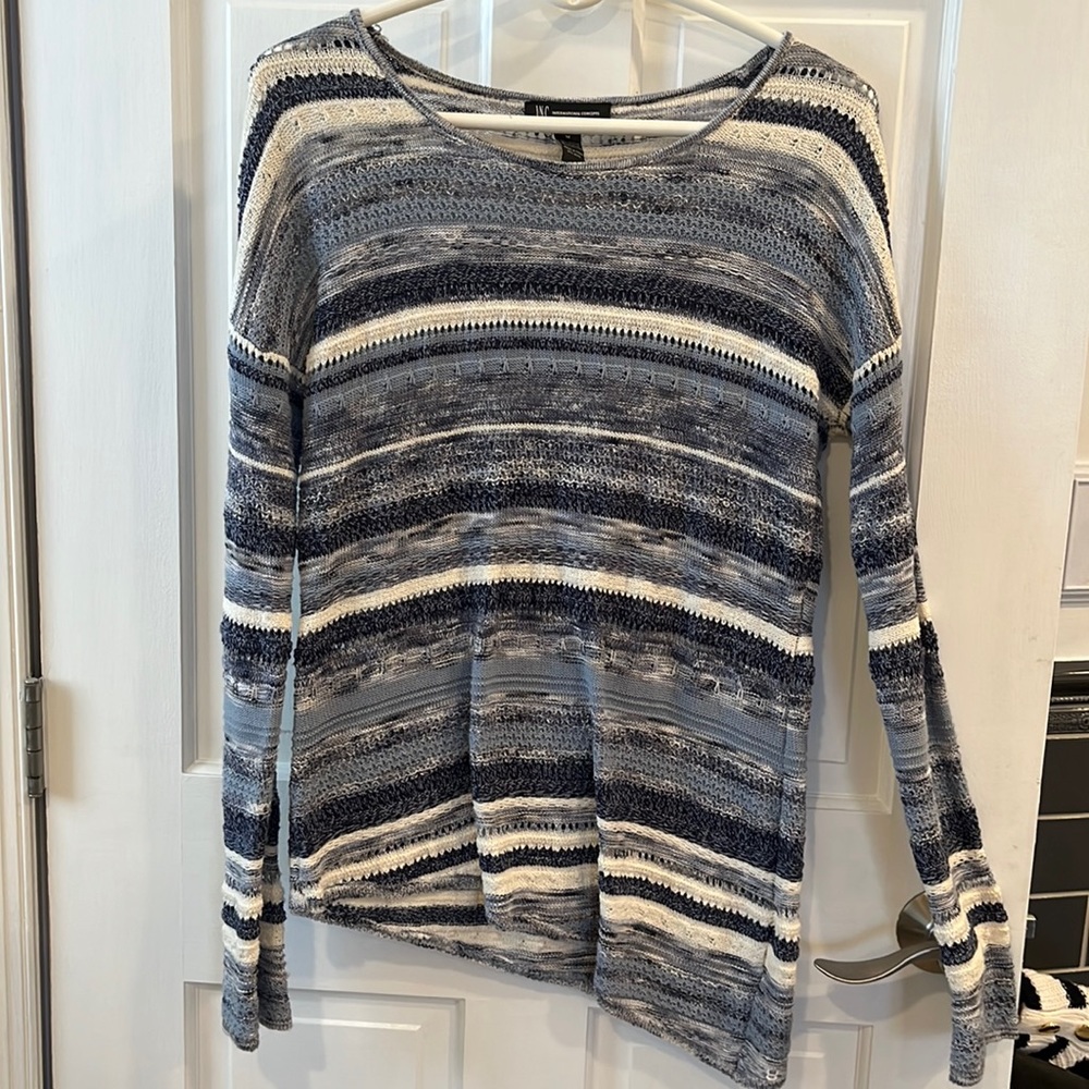 INC medium nautical light sweater. Perfect condition.